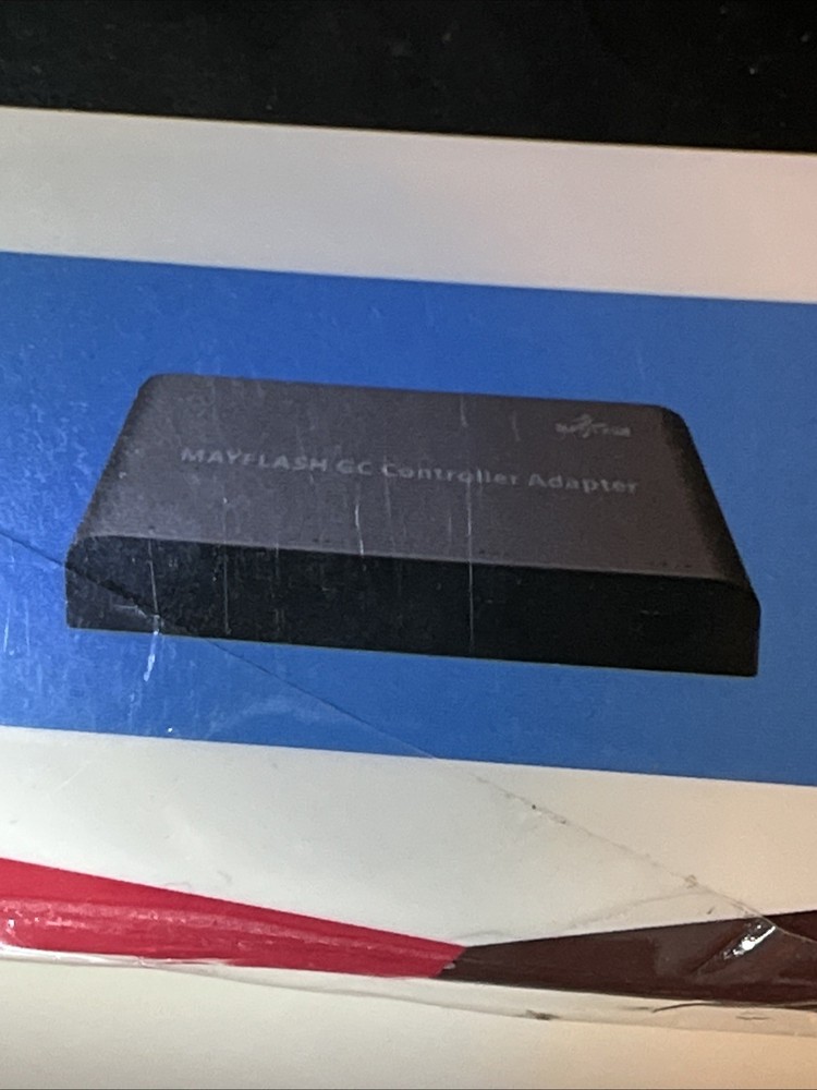 Mayflash GameCube Controller Adapter for Wii U, PC USB and Switch, 4 Port