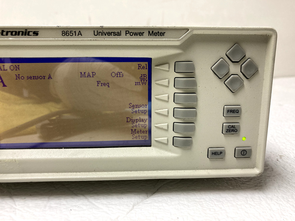 GIGA-TRONICS 8651A UNIVERSAL POWER METER