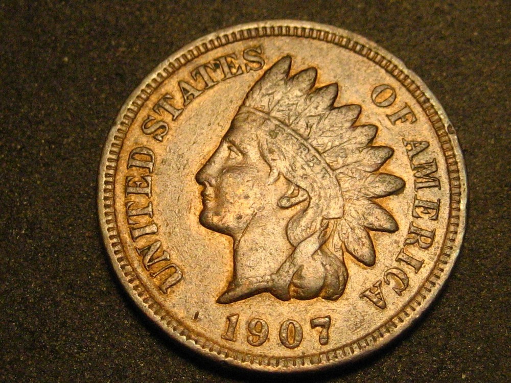 1907 Indian Head Cent XF