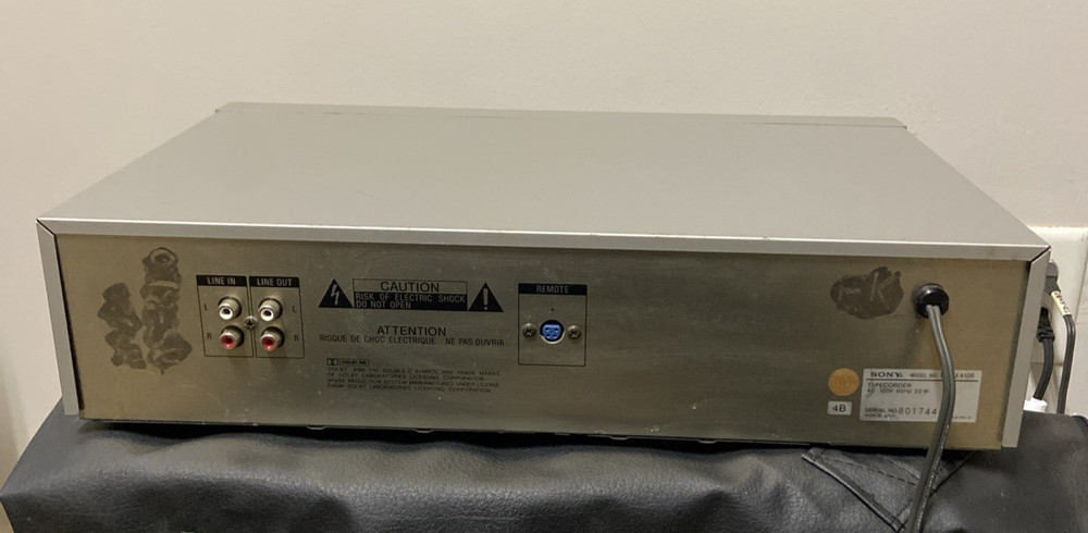Sony Stereo Cassette Deck TC-FX410R Tested Read Description