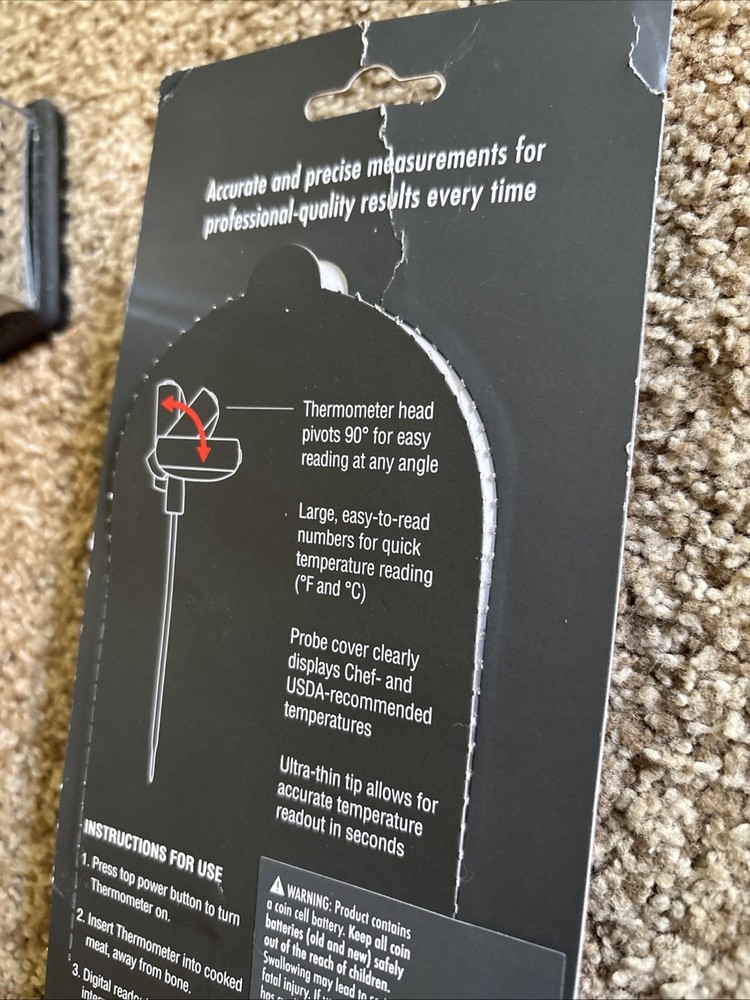 Box Grater & Digital Thermometer