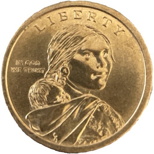 2009 Native American Dollar From Mint P