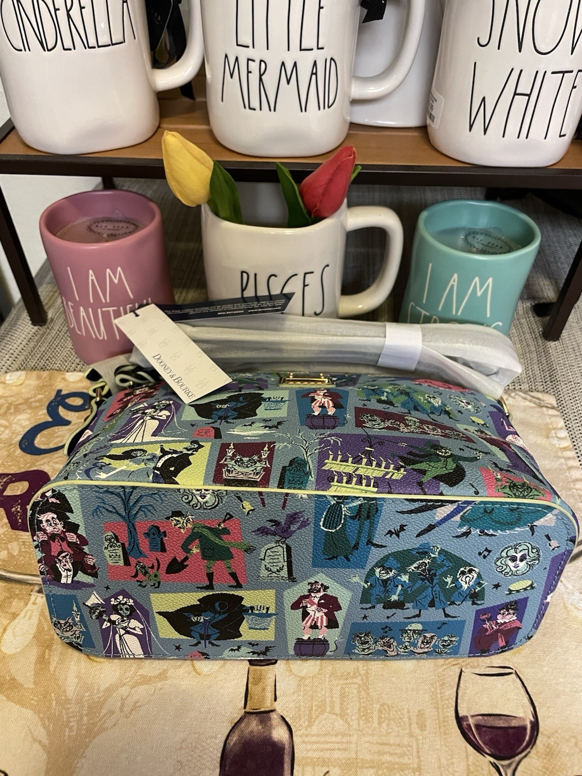 Disney Dooney & Bourke The Haunted Mansion Crossbody Bag