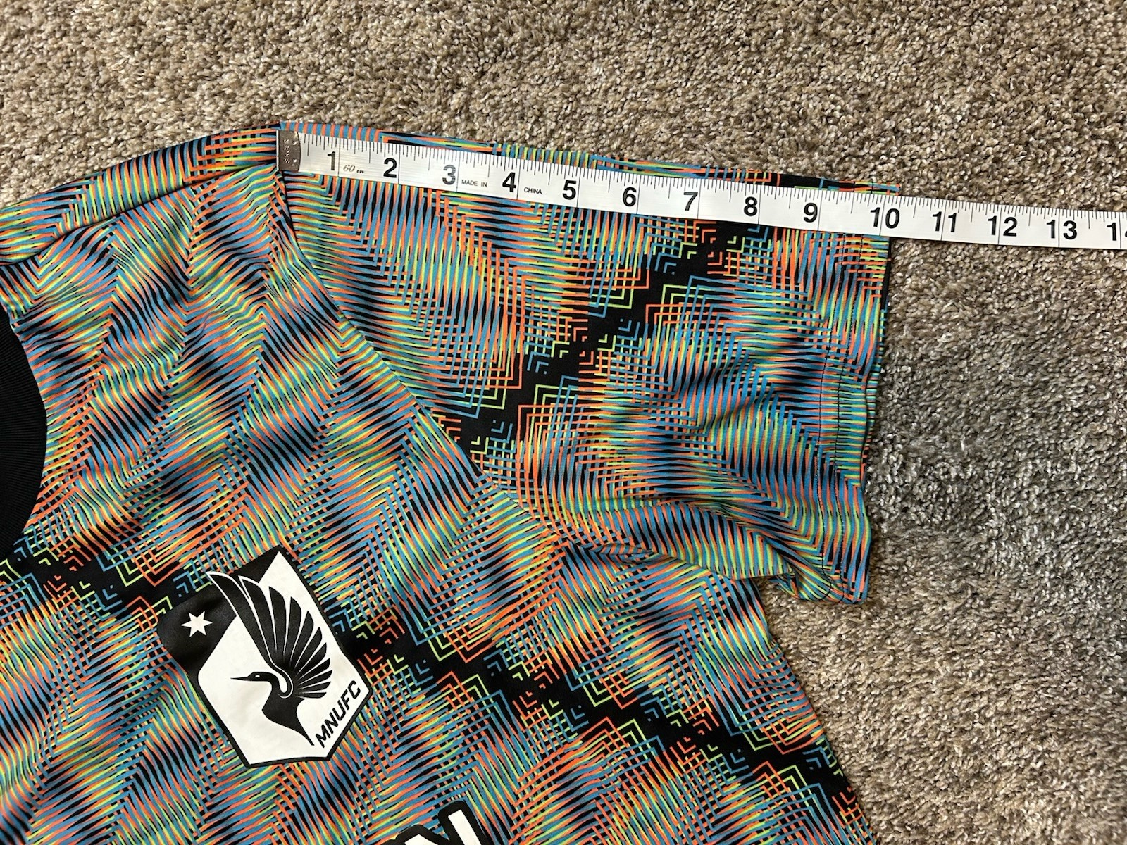 adidas Pre-Match Jersey Mens XL Minnesota United FC MLS Hispanic Celebration