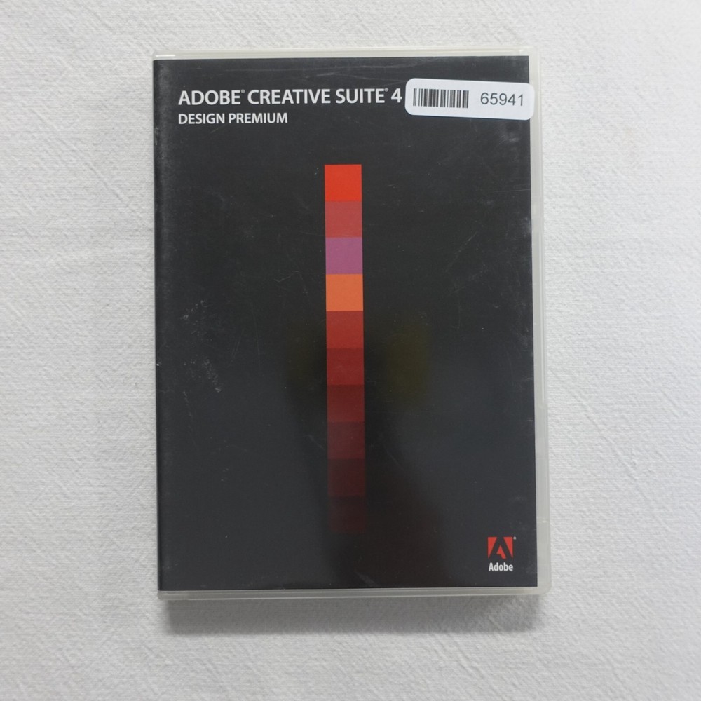 Adobe Creative Suite 4 CS4 Design Premium For Windows Full Retai DVD Version