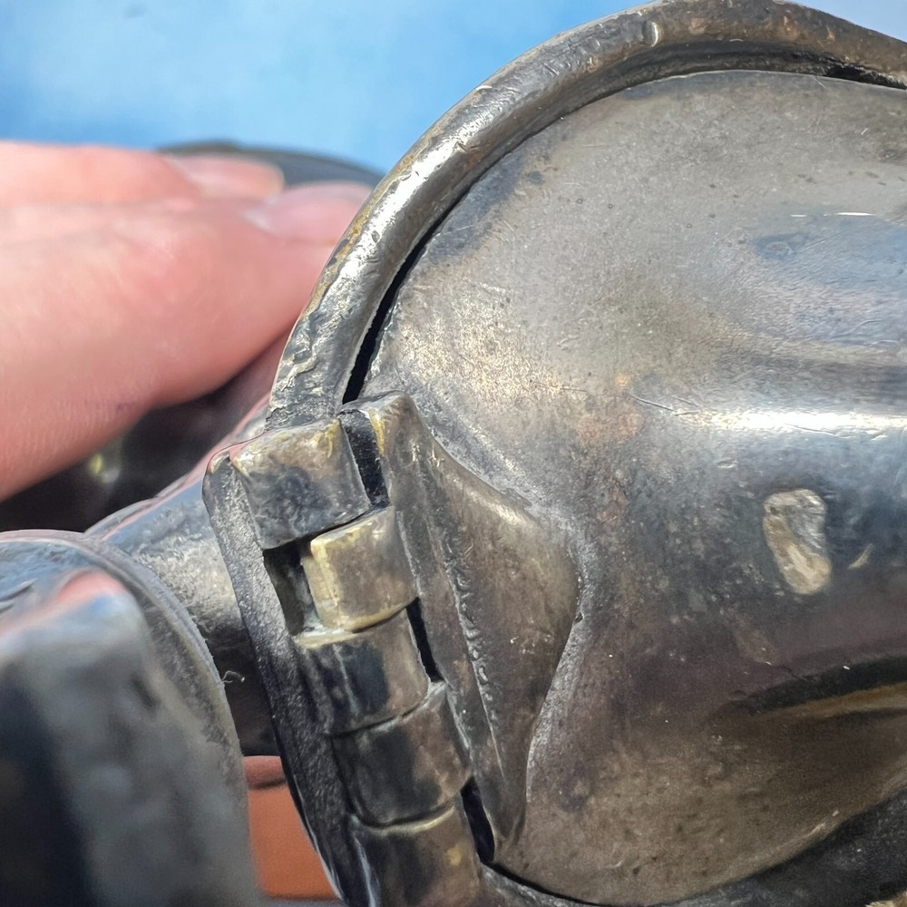 VTG 16oz Smith Silver Co Pitcher Silver Soldered 8"