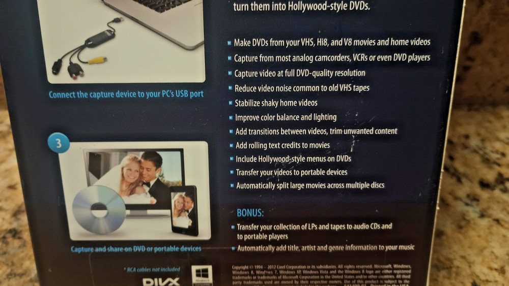 Roxio Easy VHS to DVD 3 Plus Converter