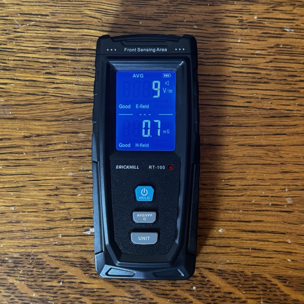 Erickhill EMF RT-100 Electromagnetic Field Radiation Tester