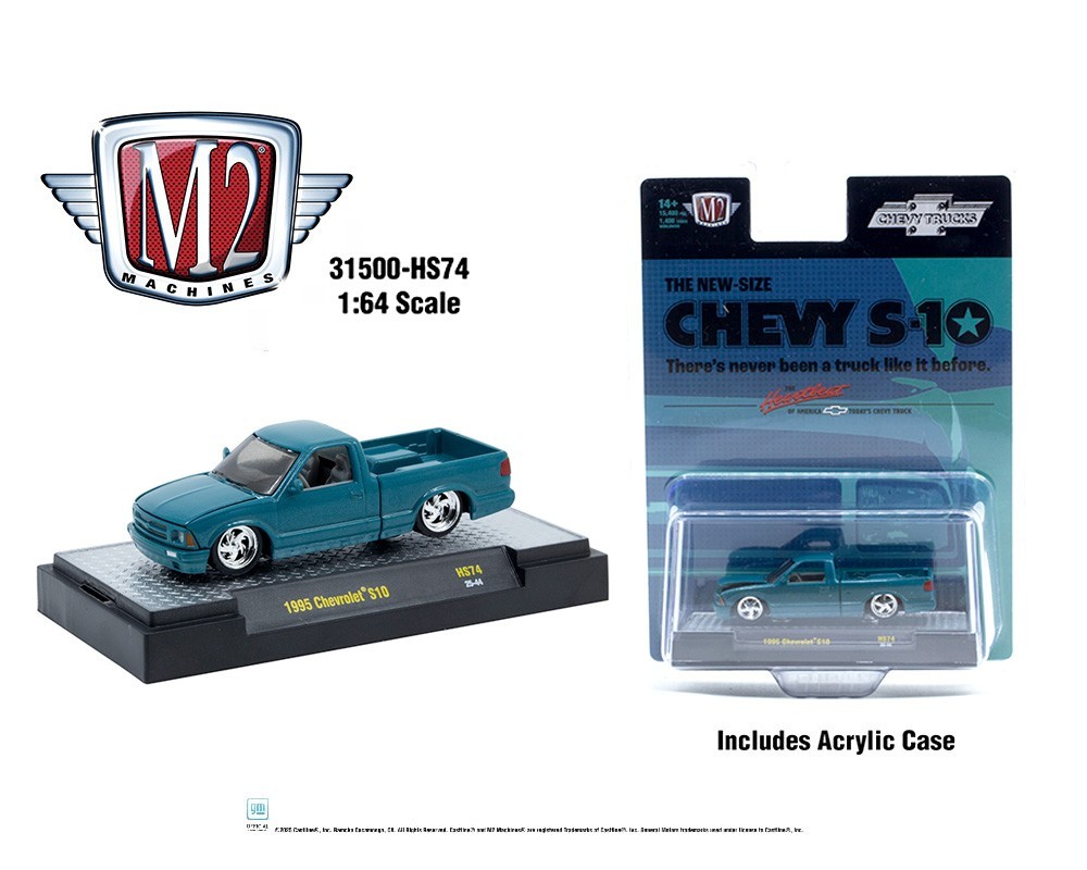M2 1995 Chevrolet S10 Custom Hobby Exclusive 31500-HS74 1/64