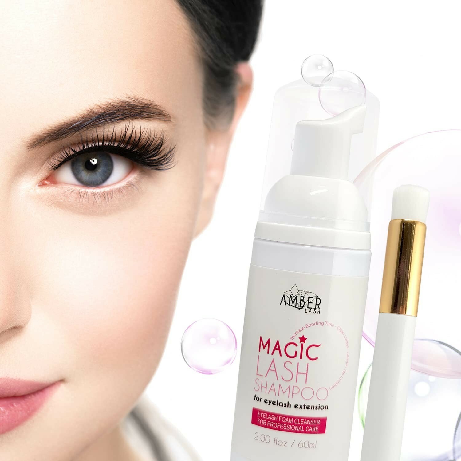 Magic Lash Shampoo for Eyelash Extension