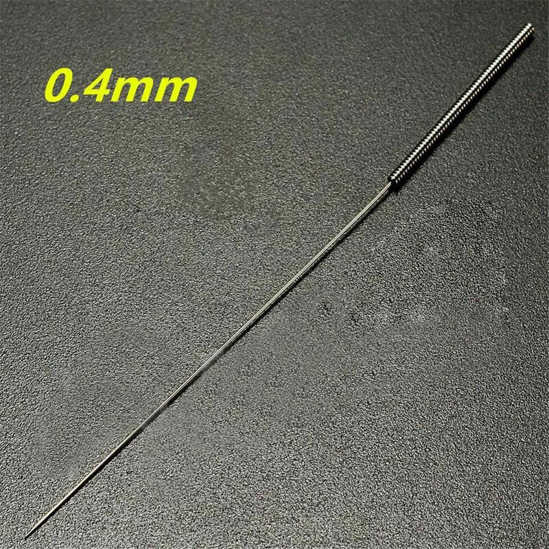10Pcs 0.4mm Drill Bit For Extruder RepRap 3D Printer Nozzle Steel Tool B