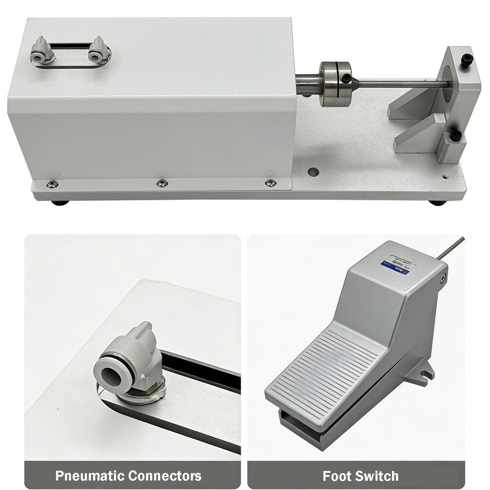 Pneumatic Metal Shielding Mesh Ring Cutting Machine for Power Cable Cutting
