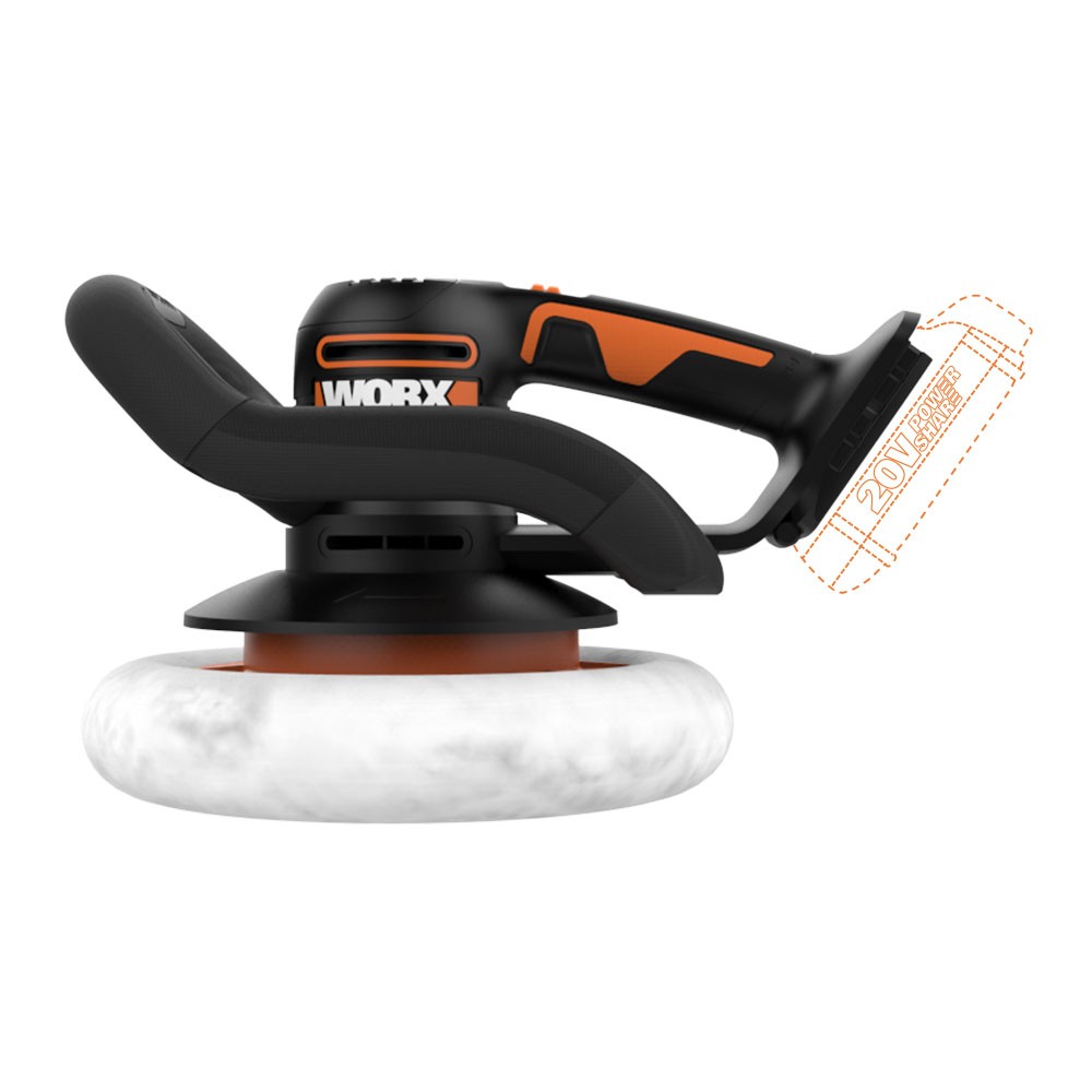 WX856L.9 Worx 20V Cordless Powershare 10" Polisher / Buffer - No Battery/Charger