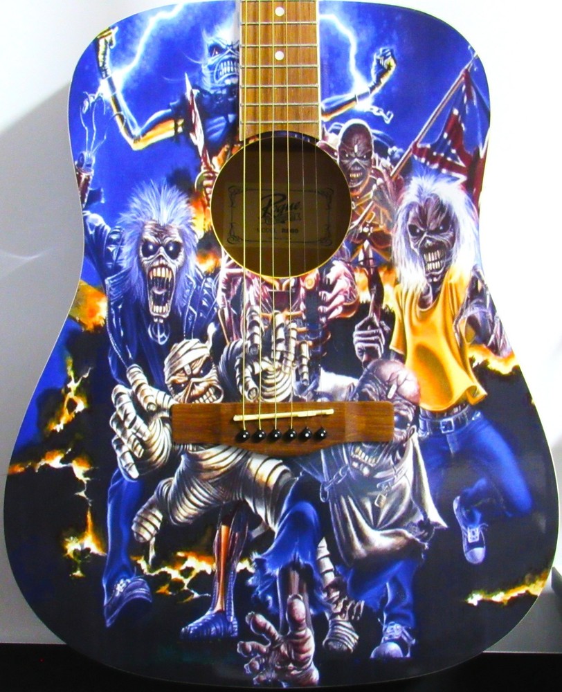Iron Maiden Custom Guitar
