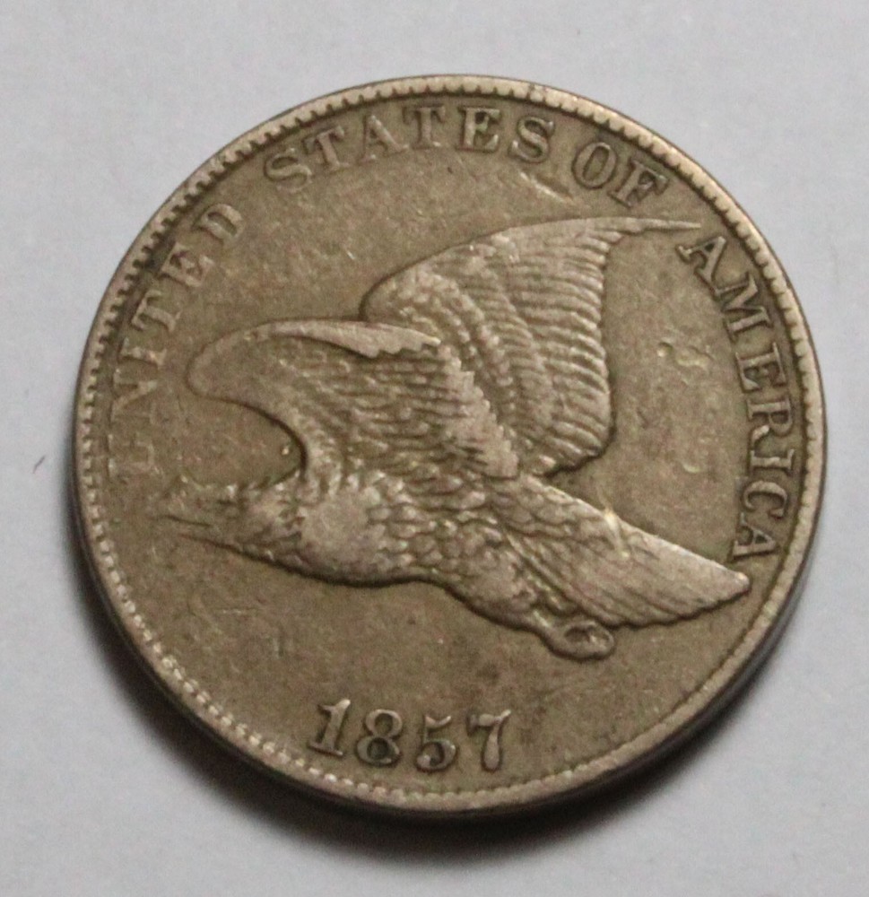 1857 Flying Eagle Cent UR325