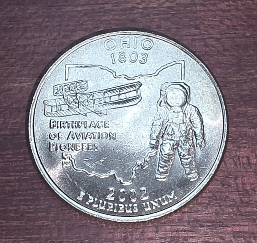 2002-D - Ohio - U.S. State Quarter- UNC from US Mint