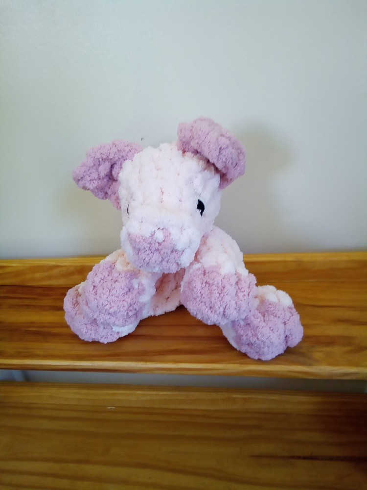Pig Handknit Snuggler