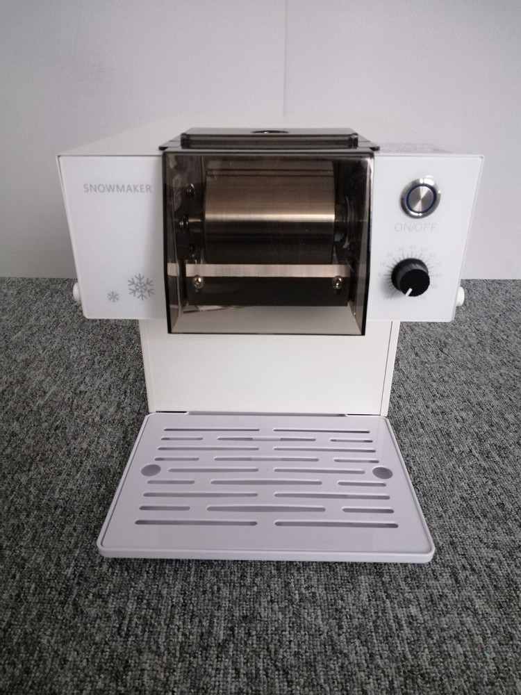 USA Automatic Hom Snowflake Ice Machine Shaved Ice Making Machine