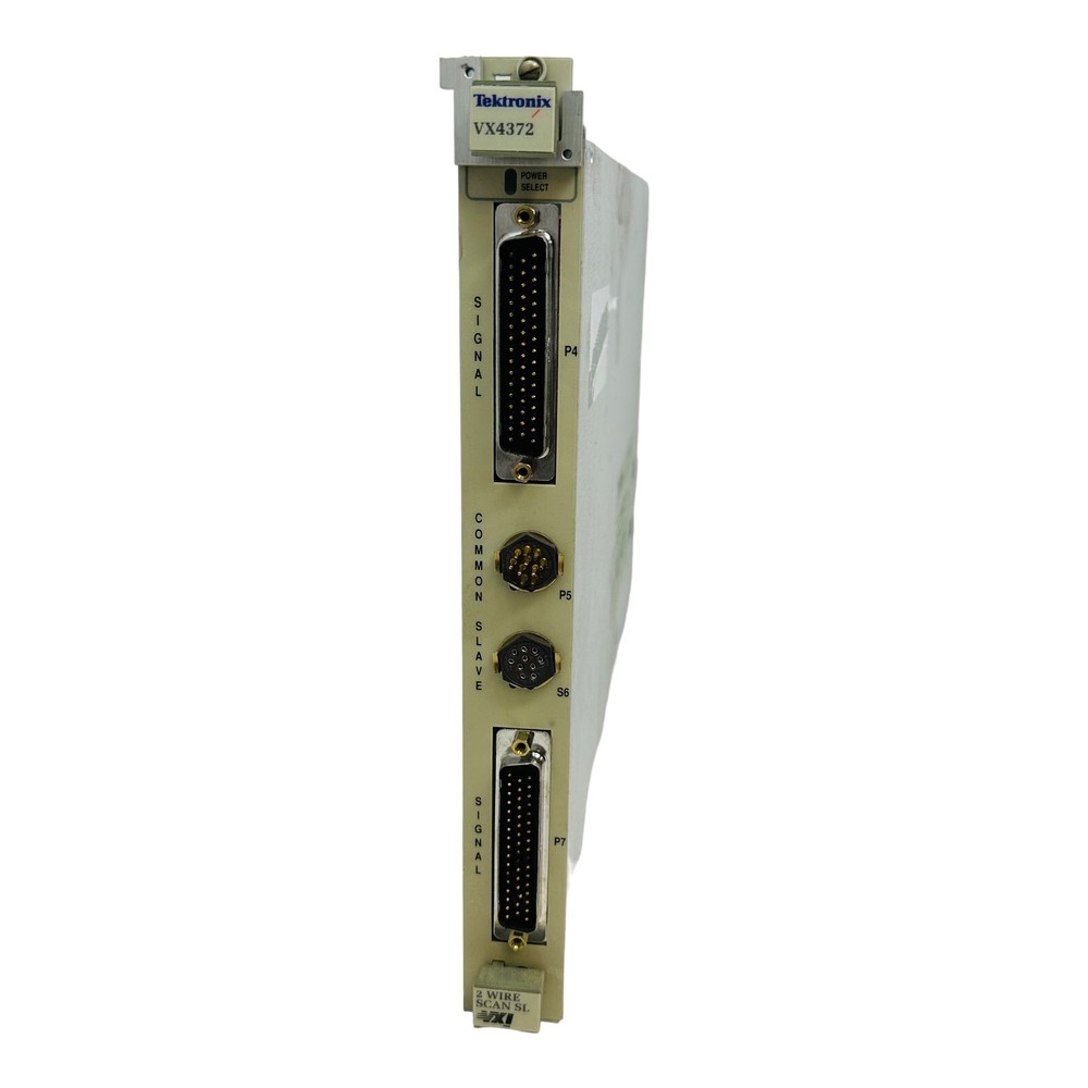TEKTRONIX VX4372 RELAY SCANNER 2-WIRE 48CH VXI MODULE SN B203H02