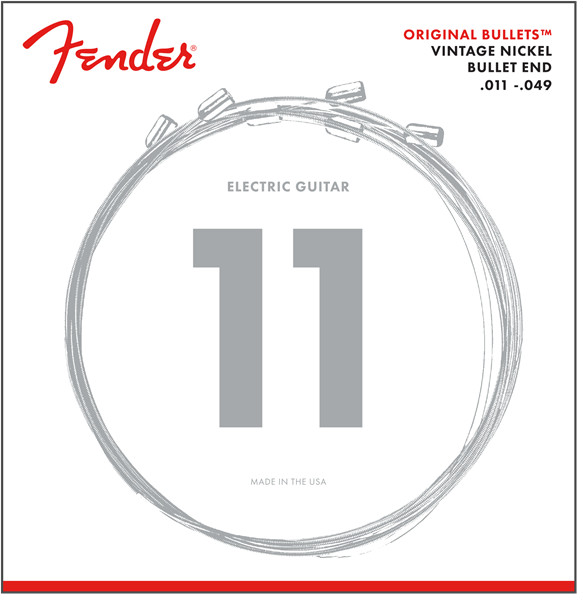 Fender 3150M Original Bullets Electric Guitar Strings Set - MEDIUM 11-49