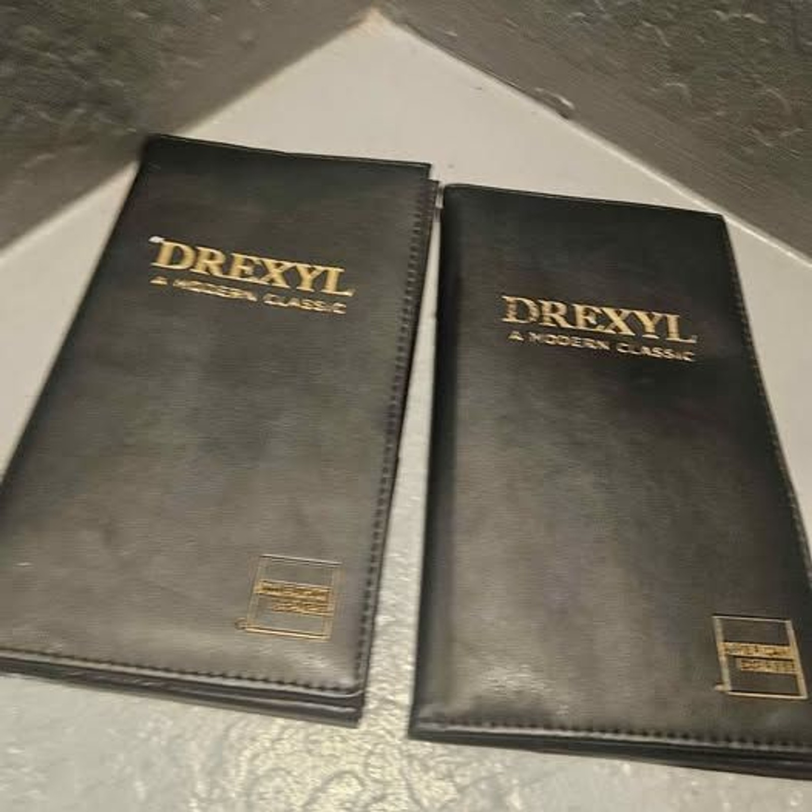 Leather Restaurant Wait Staff Checkbooks Set of 2