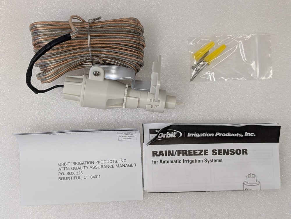 ORBIT Rain Freeze Sensor Automatic Universal White Hard Wired 57069