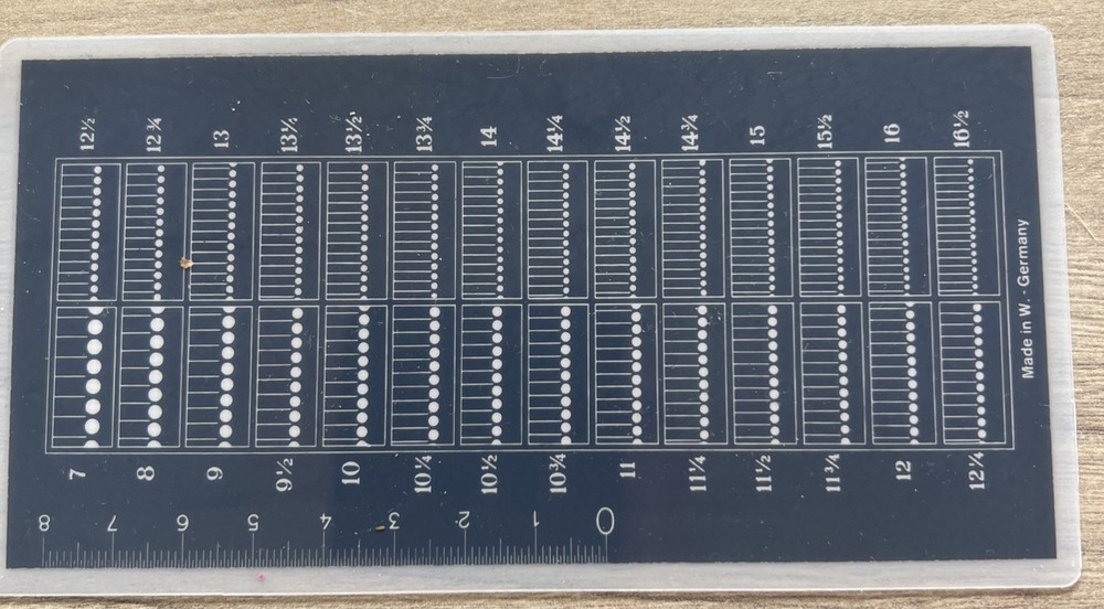 Lighthouse Plastic Perforation Gauge