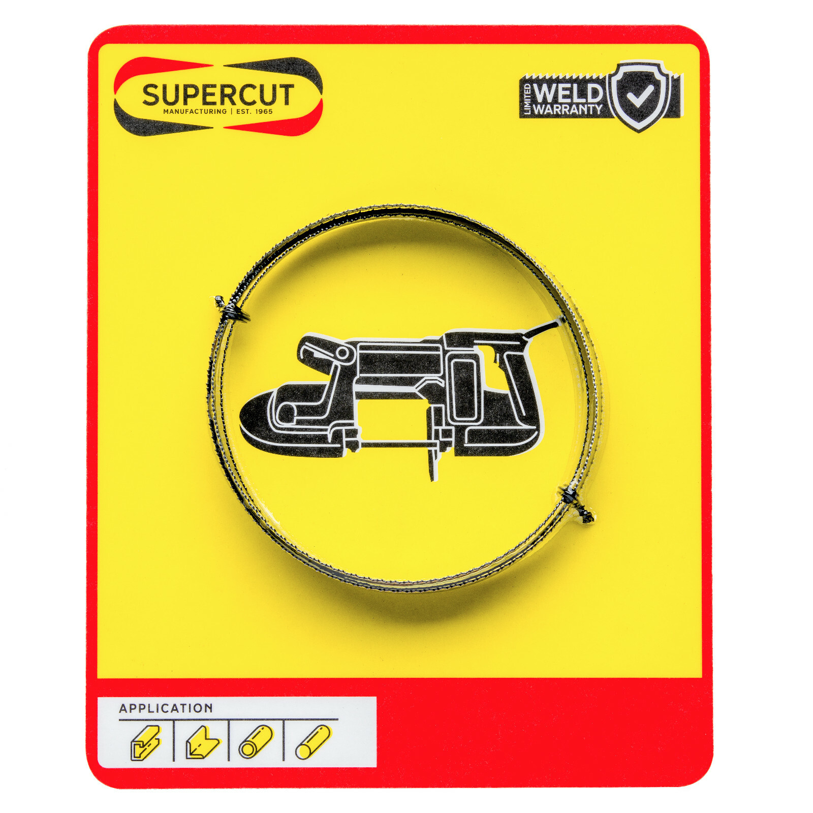 Supercut 52-inch x 1/2-inch x .025 x 8-12 Vari TPI Bimetal Portaband Blade (USA)