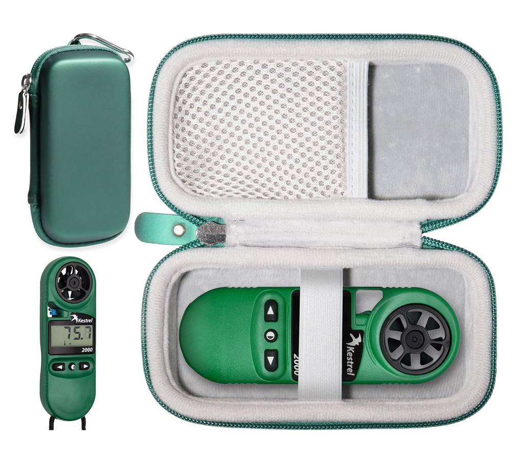 GETGEAR case for case for Kestrel 2000 Pocket Wind And Temperature Meter/Digital