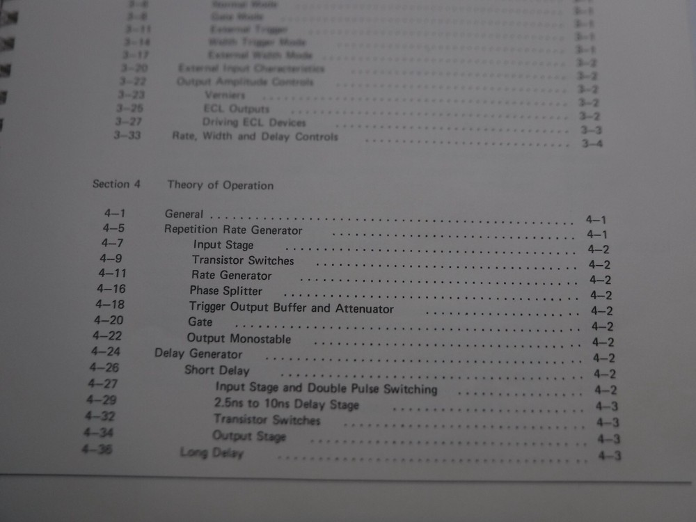 Hewlett Packard 8008A Generator Manual 08008-9002