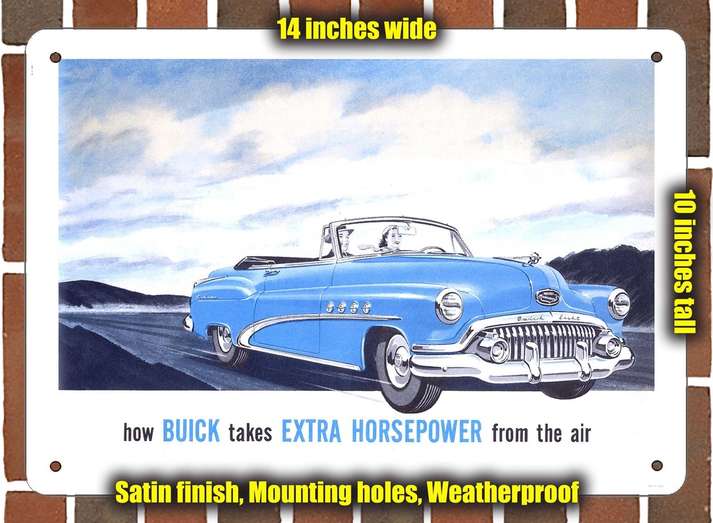 Metal Sign - 1952 Buick Airpower