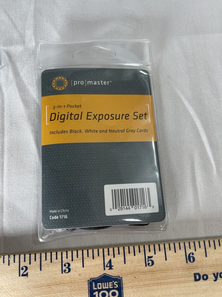 Pro Master Digital Exposure Set Photography