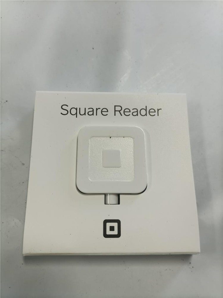 Square Credit Debit Card Reader 3.5mm Headphone Aux Jack White iPhone Android