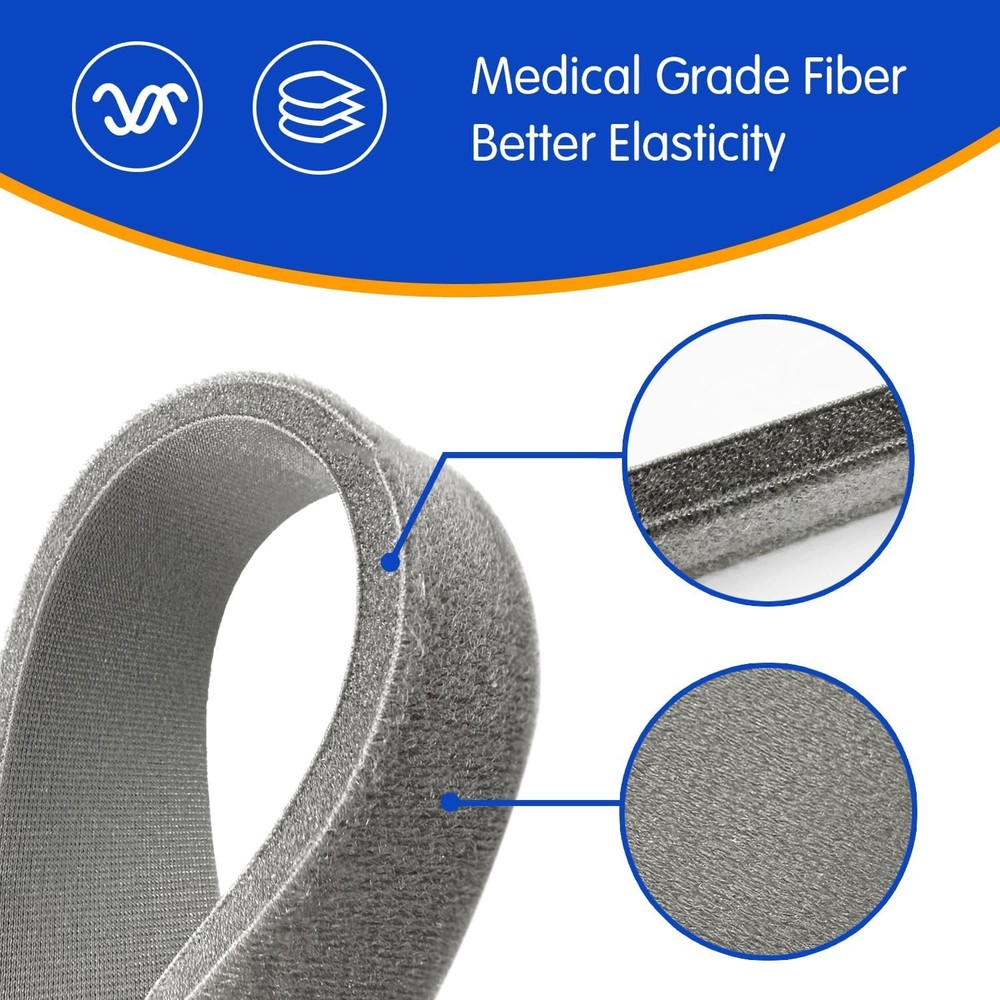 Amara View Replacement Headgear, Headgear Strap, CPAP Grey