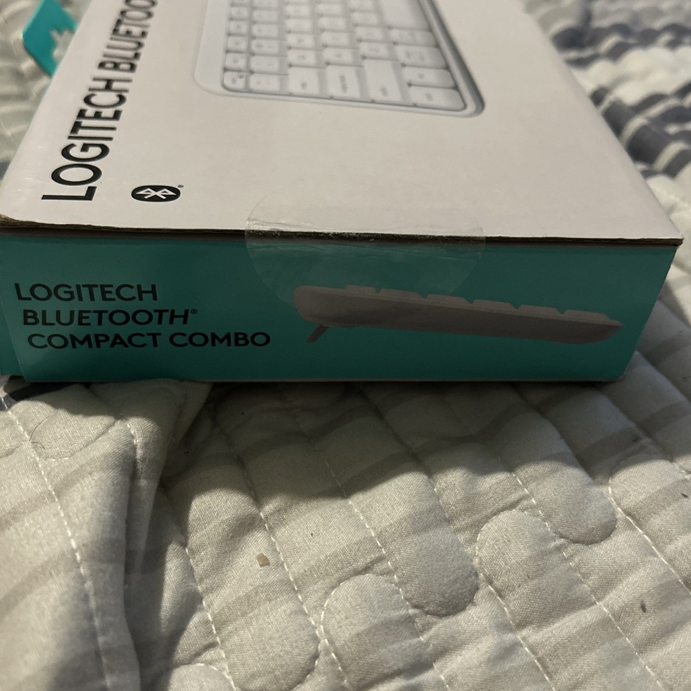 Brand New Logitech Bluetooth Compact Combo – White (920-013508)