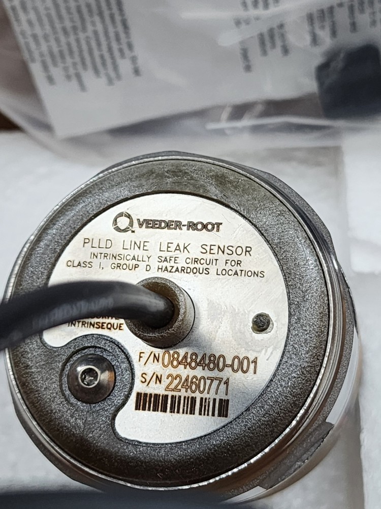 Veeder Root 848480-001 Pressurized Line Leak Detector Sensor