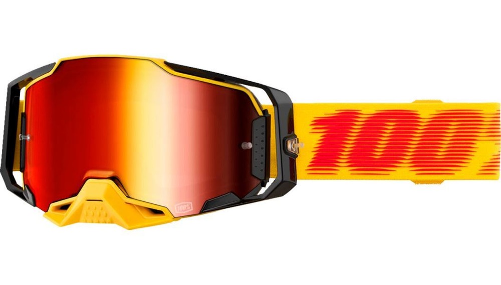 100% Armega Goggle - Tetsu - Red Mirror