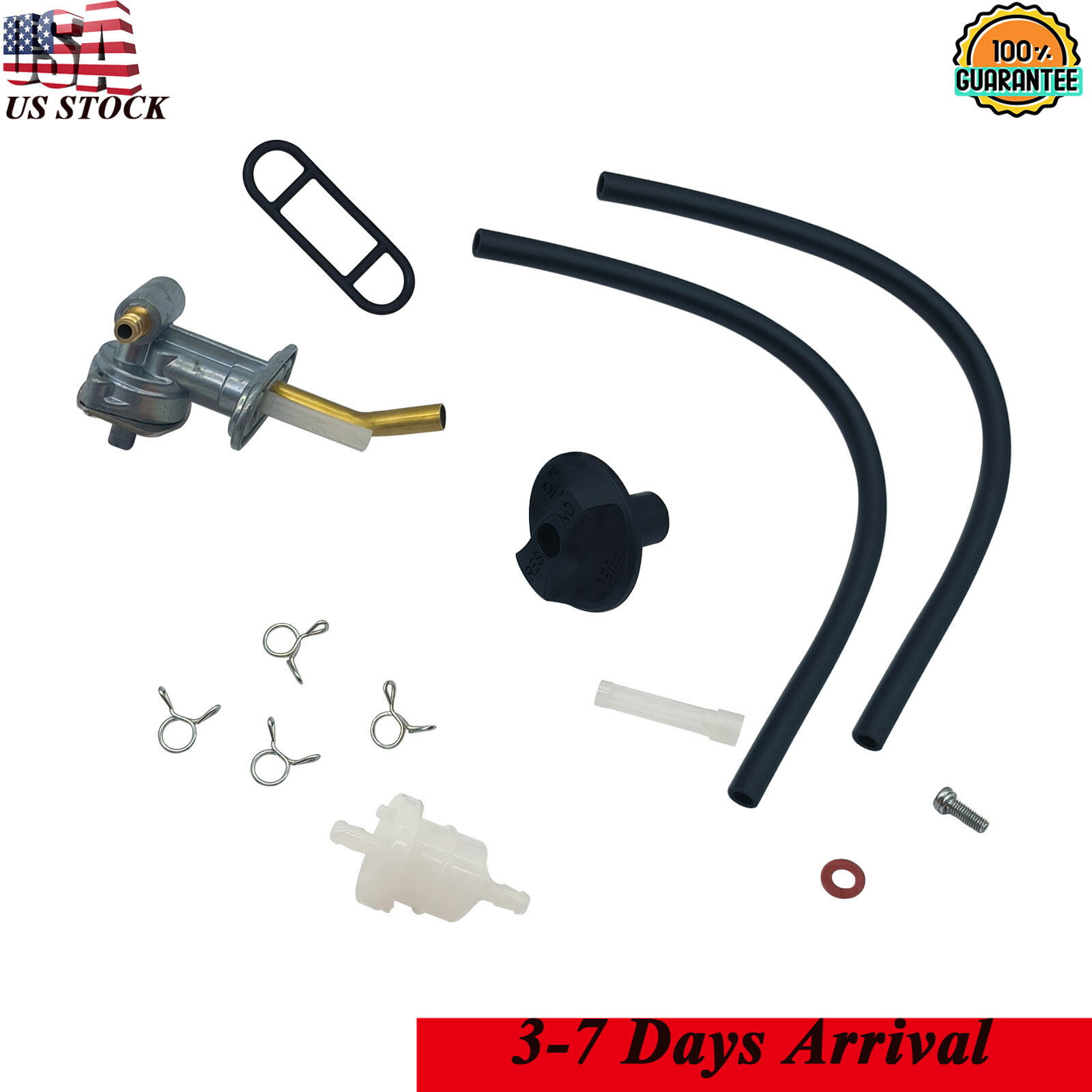 Fuel Valve Shut Off Petcock For Arctic Cat ATV 98-06 250 300 400 500 0470-445