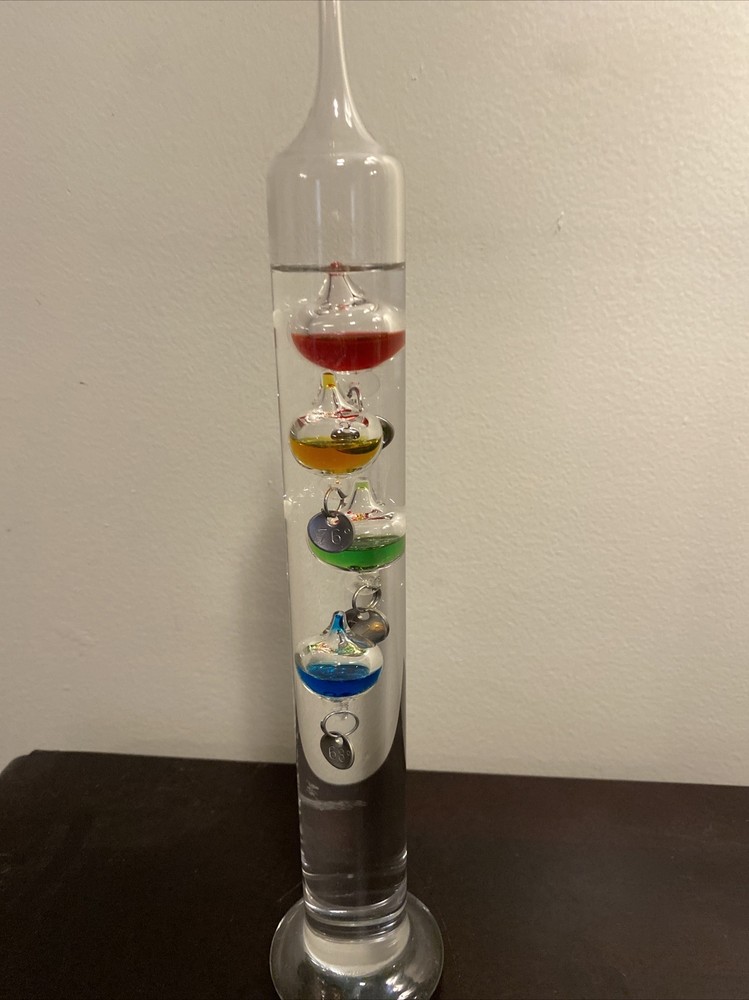 GALILEO THERMOMETER 11 3/4” TALL