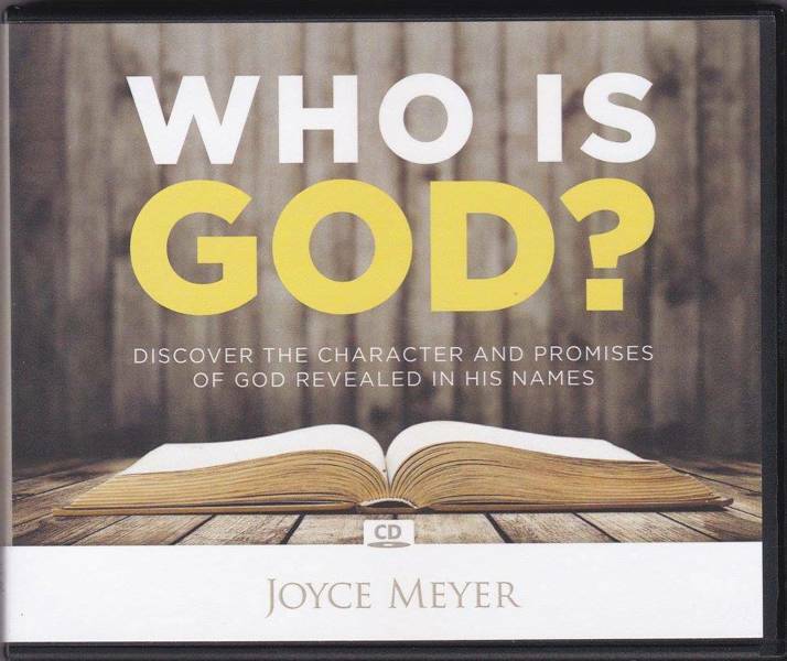 JOYCE MEYER  Who Is God? (4 CD) Audio CD – 2015