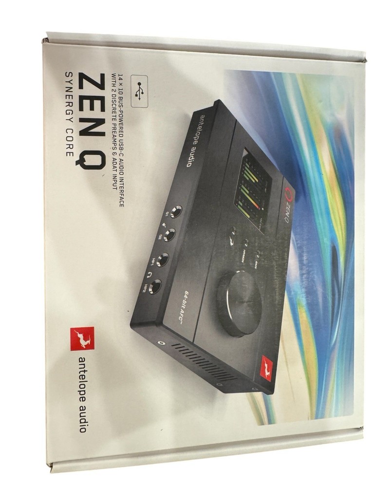 Antelope Zen Q Synergy Core Audio Interface, 14x10 Bus-Powered USB-C Interface