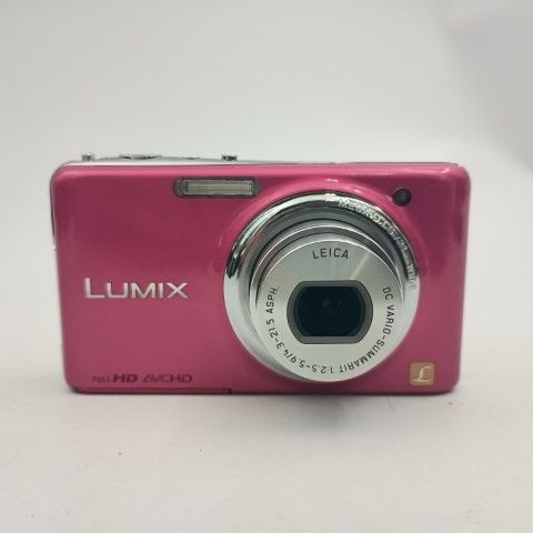 Panasonic LUMIX DMC-FX77 Pink Compact Digital Camera Excellent Condition