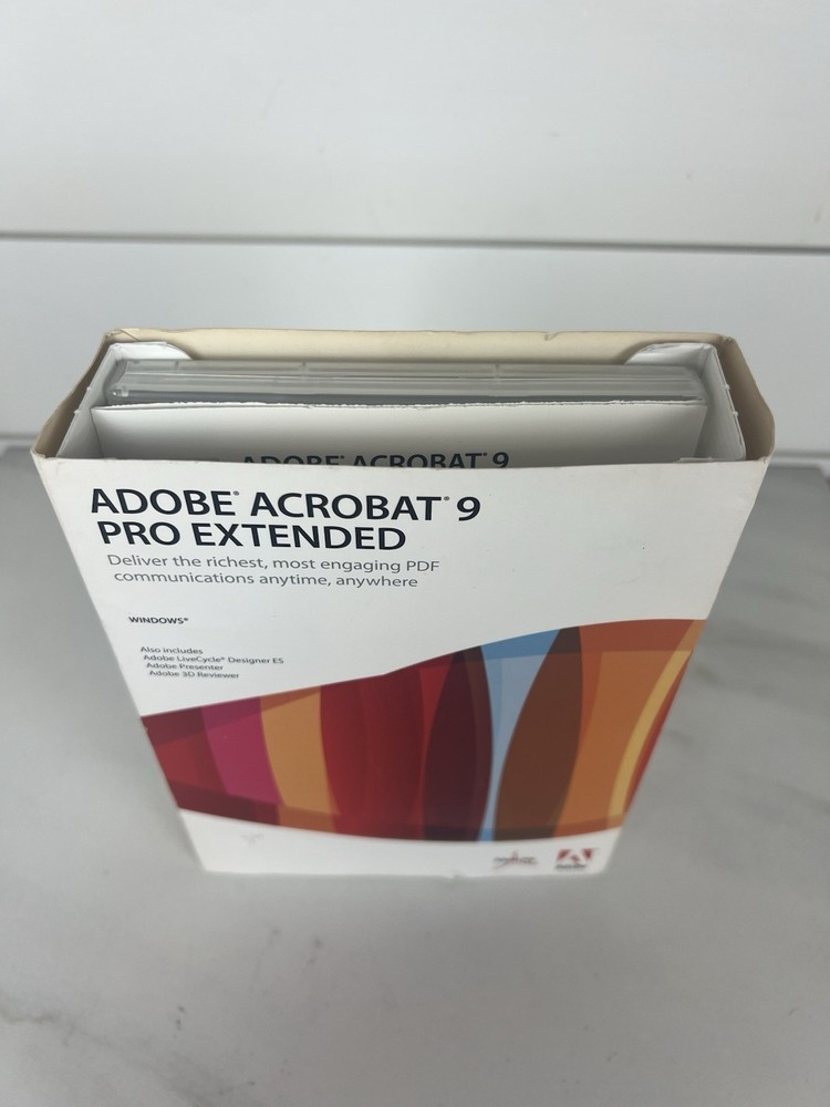 Adobe Acrobat 9 Pro Extended with Serial Number