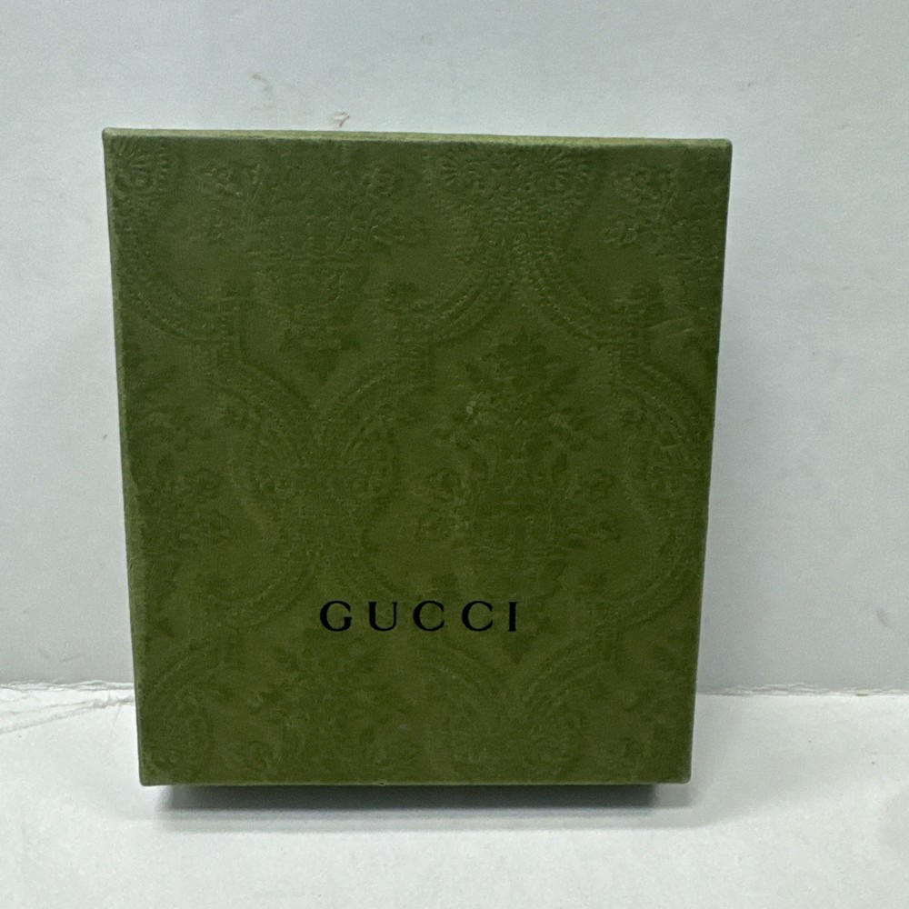 Authentic Gucci green gift box Ribbon Set Inserts
