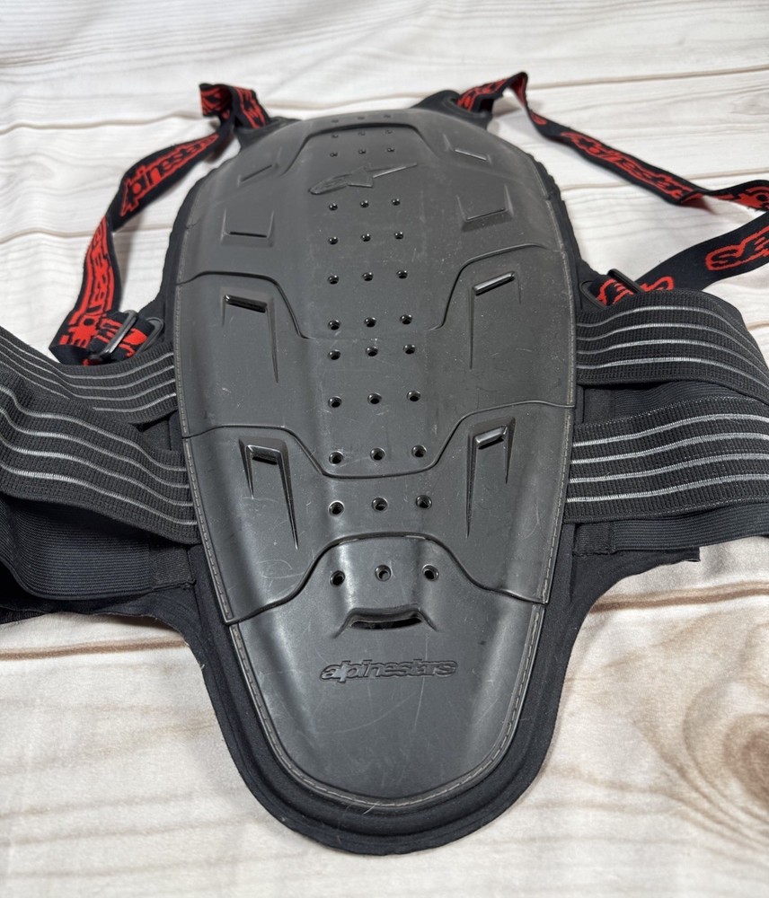 Alpinestars Bionic Back Protector Adjustable Waist Lightweight Durable Black Lg