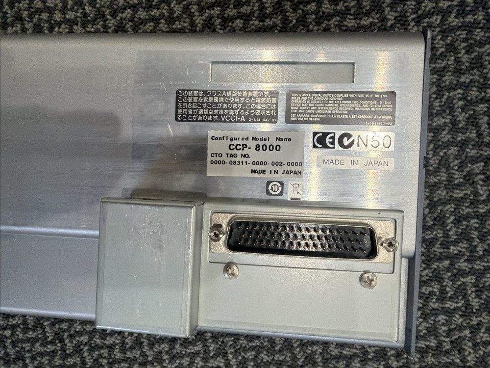 Sony CCP-8000 Control Panel