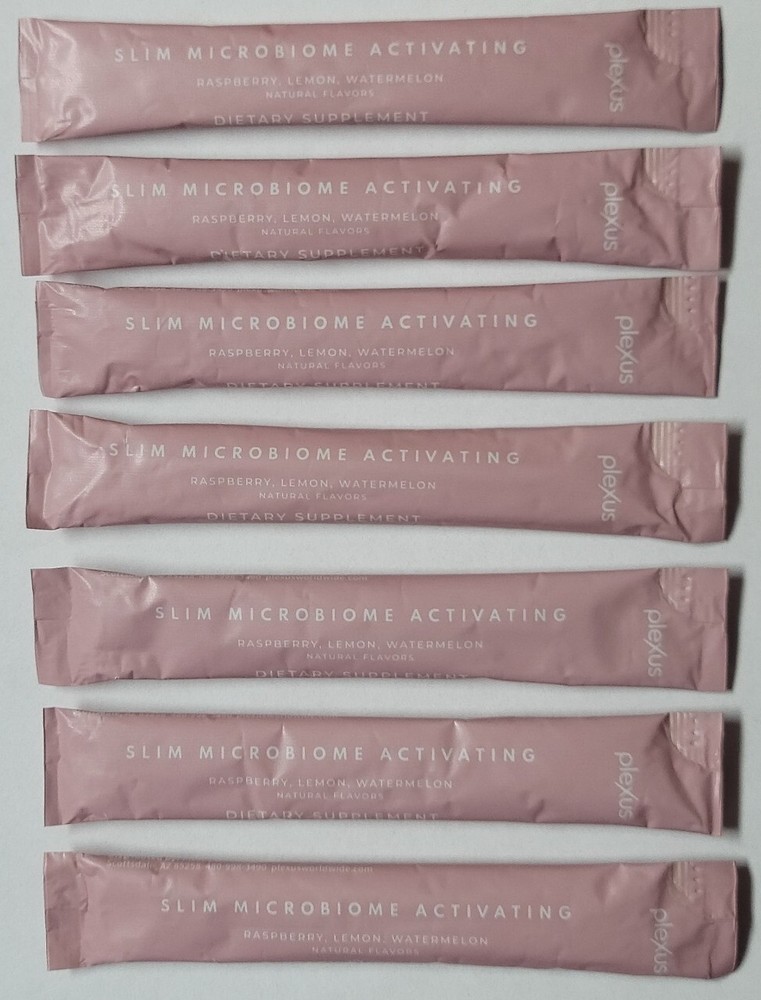 Plexus Slim 7 Individual Packets Microbiome Activating Formula New Sealed