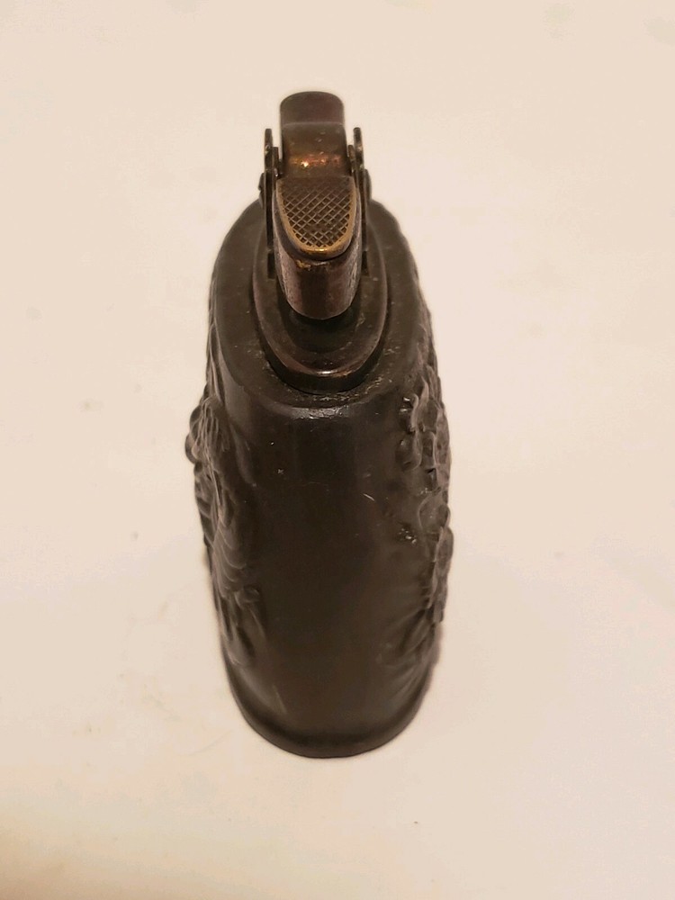 Copper Dragon Lotus Lighter Unsigned