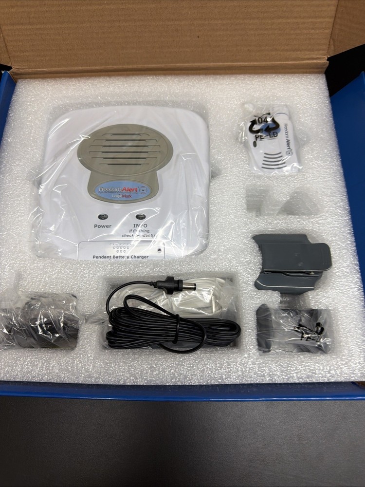 Freedom Alert Fall Emergency System Model #35511 By LogicMark *Damaged Box*