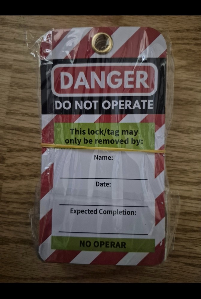 Lockout Tag